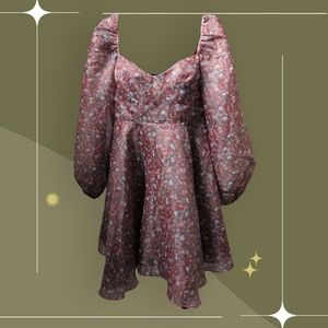 ✨ Selkie Crimson Princess Dress Size L